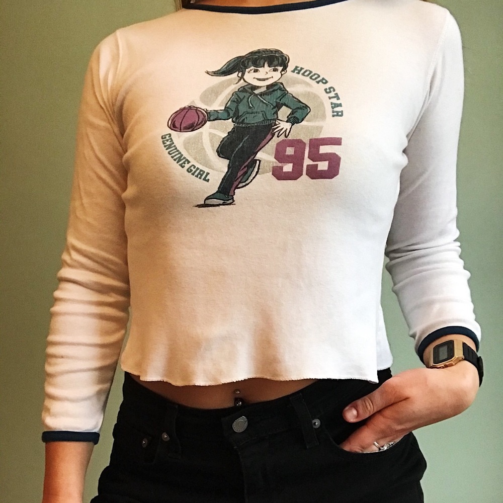 Vintage “Genuine Girl Hoop Star” tee